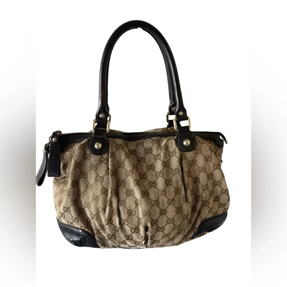 Gucci GG Canvas Sukey Tote/Shoulder Bag - Picture 5 of 14